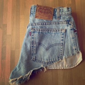 Vintage Levi Denim Cutoffs
